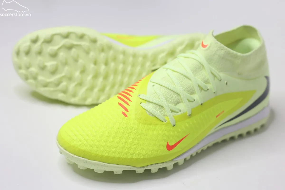 Nike Phantom 6 Academy TF High - Max Voltage - lá chanh HQ2277-800