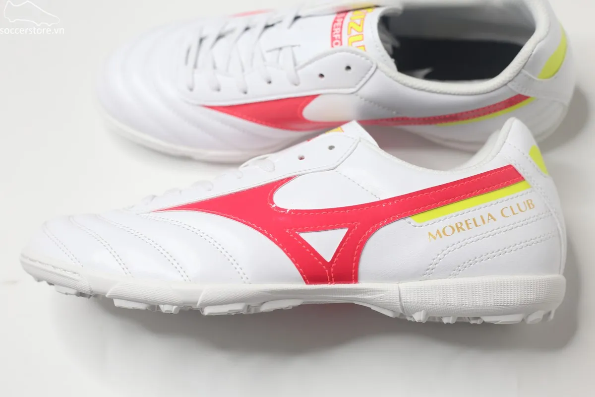 Mizuno Morelia 2 Club TF màu trắng đỏ xanh P1GD231664