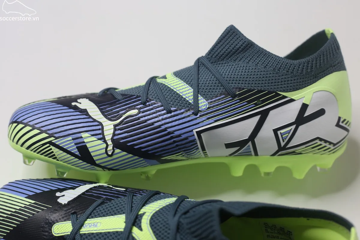 Puma Future 7 Match MG Jr màu xanh táo/ xám 107946-03