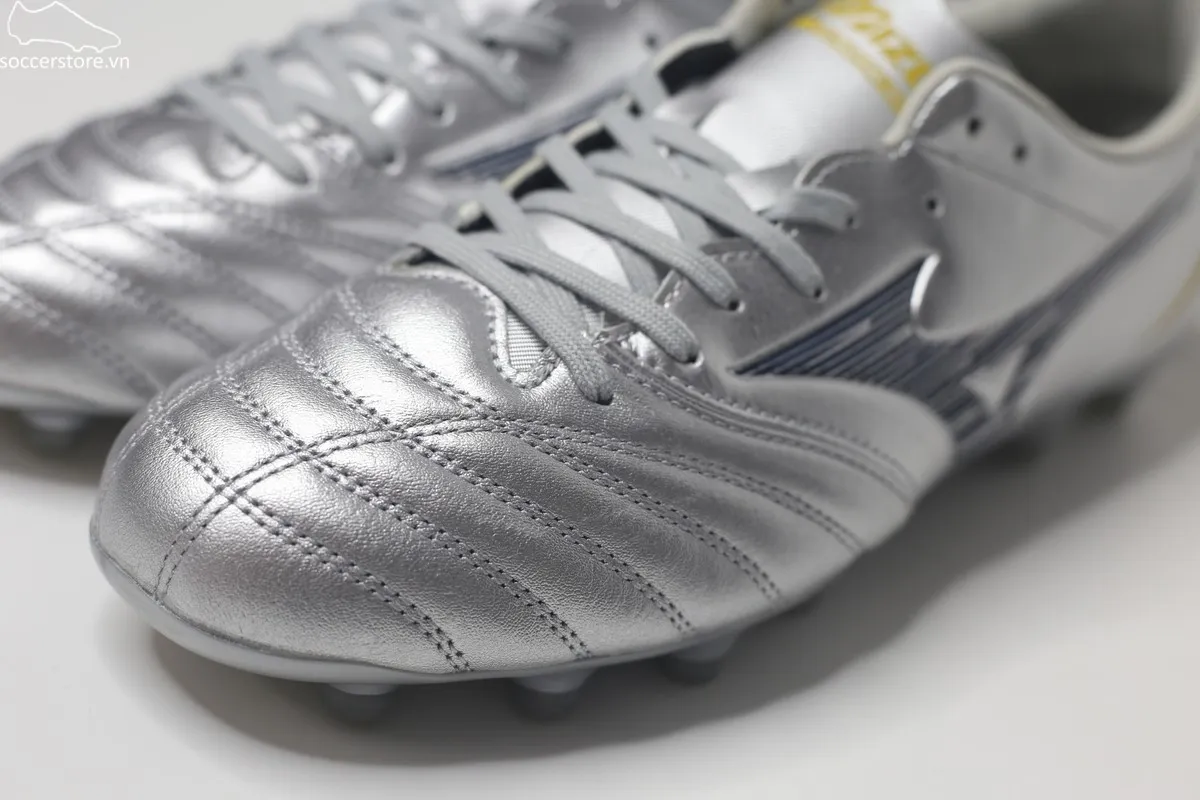Mizuno Morelia Neo IV Pro FG màu bạc P1GA253404