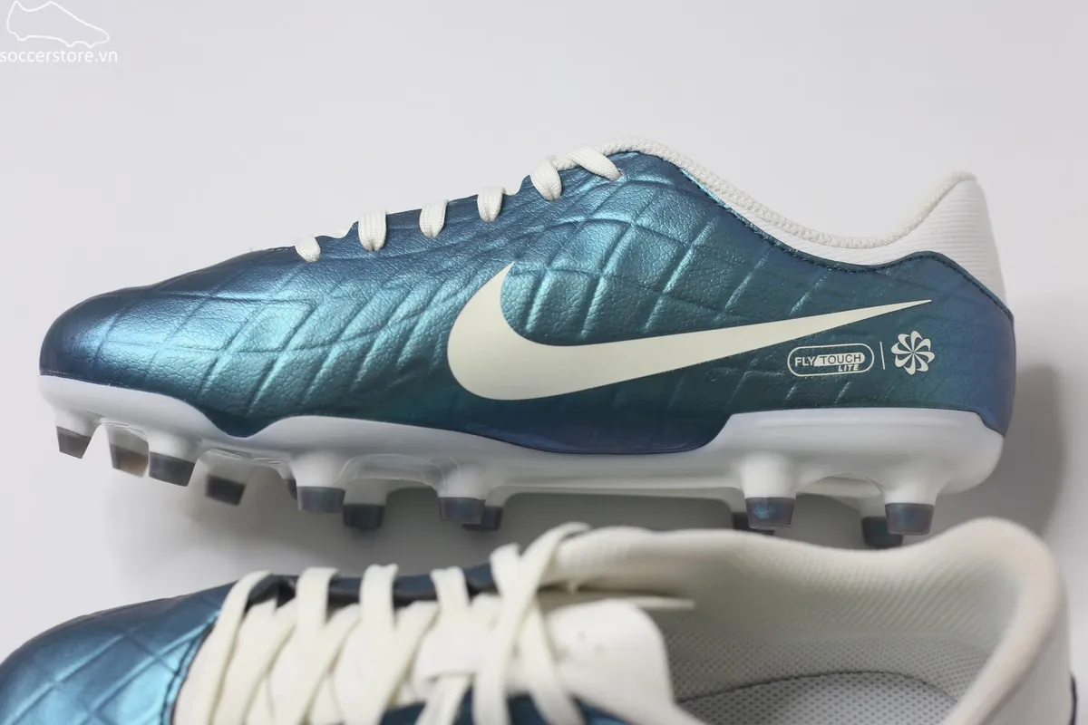 Giày bóng đá Nike Tiempo Legend 10 Academy MG - FG Jr 30th Anniversary ngọc lục bảo FN5922-300