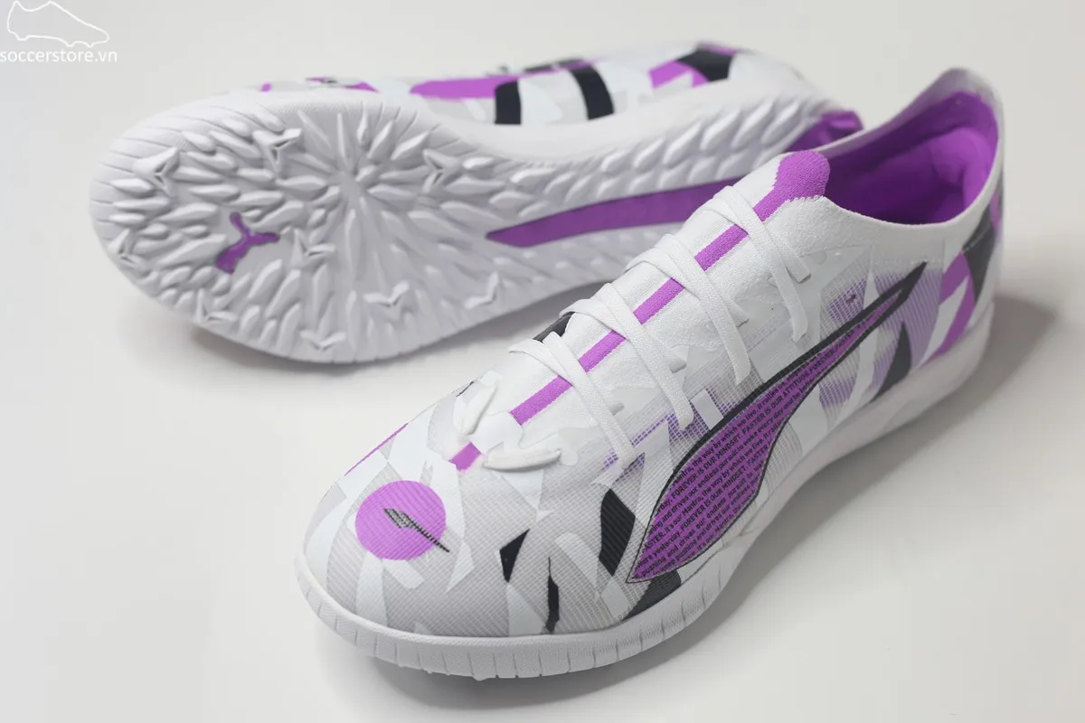 Puma Ultra 5 Match TT trắng đa sắc 108448 01