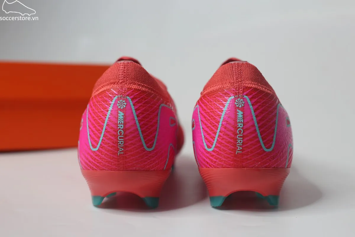 Nike Mercurial Vapor 16 Pro FG / MG Air Zoom- Mad Energy pack màu đỏ than hồng FQ8685-800