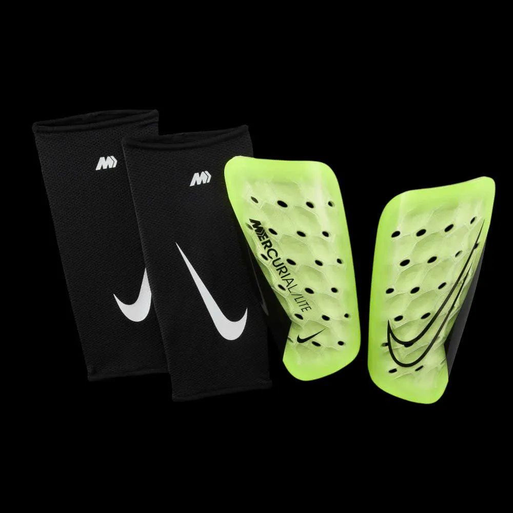 Bọc ống đồng Nike Mercurial Lite Shinguard màu xanh chuối DN3611-70