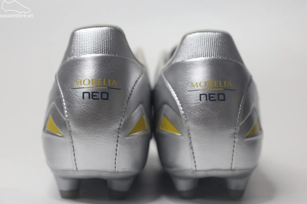 Mizuno Morelia Neo IV Pro FG màu bạc P1GA253404