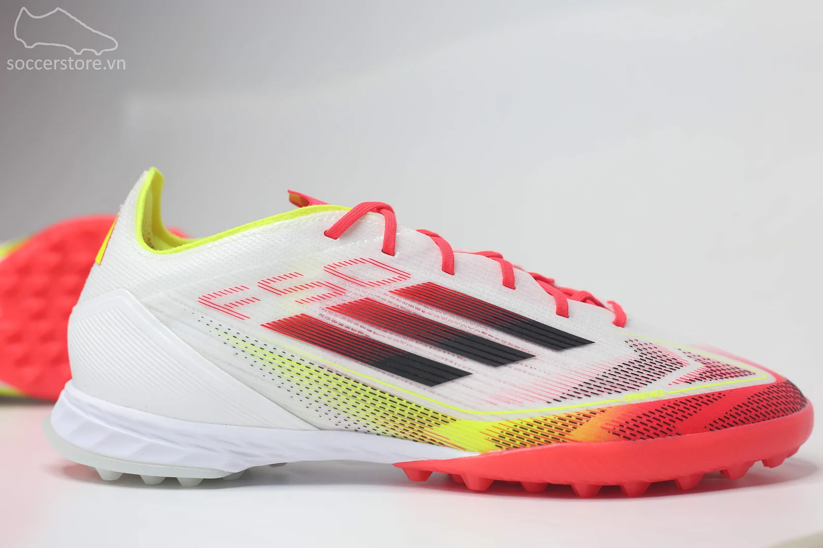 Adidas F50 Pro TF- Pure Victory pack màu trắng đỏ IE1220