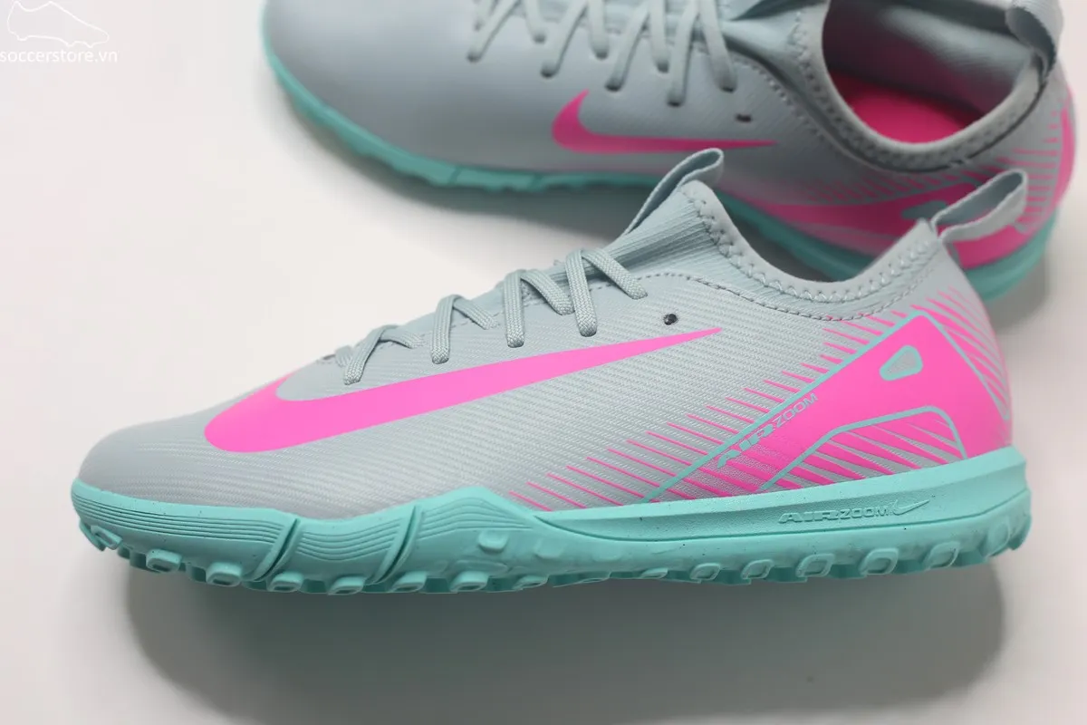 Nike Mercurial Vapor 16 Academy TF Junior màu xanh xám FQ8284-301