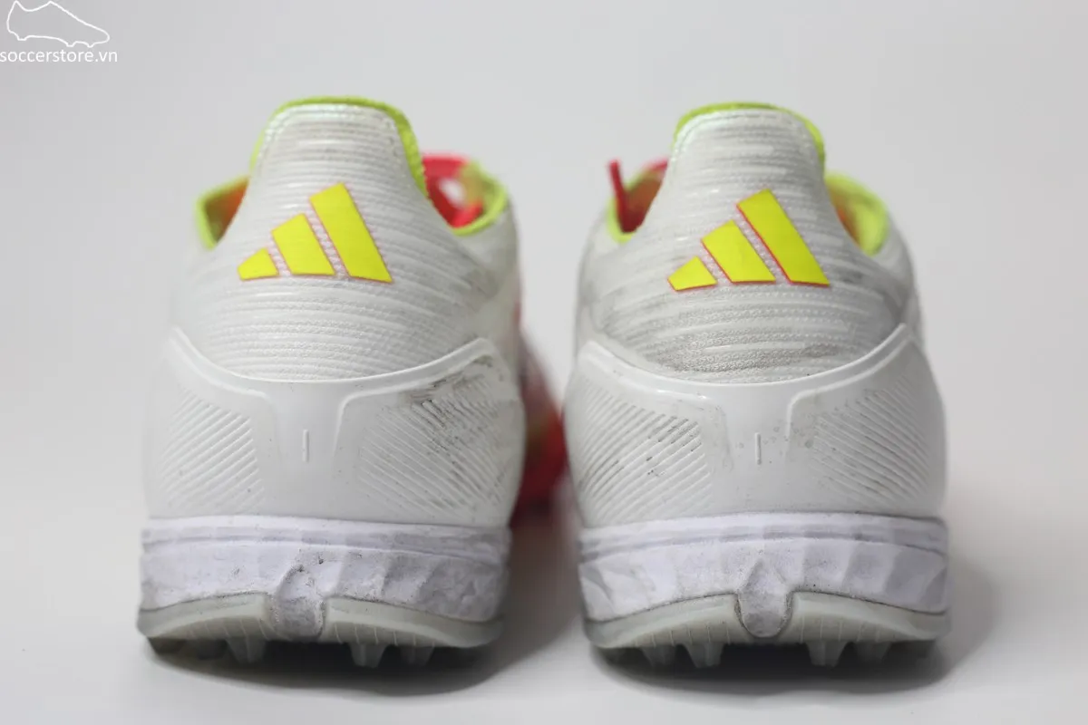 90% – Used-Adidas F50 Pro TF- Pure Victory pack màu trắng đỏ IE1220