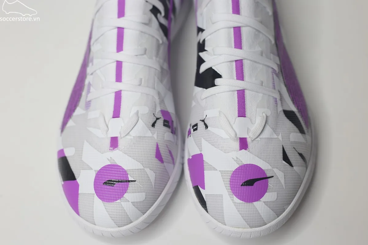 Puma Ultra 5 Match TT trắng đa sắc 108448 01