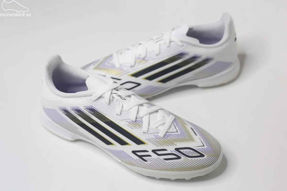 Adidas F50 League Jr trắng đồng Road to Glory - JI0002