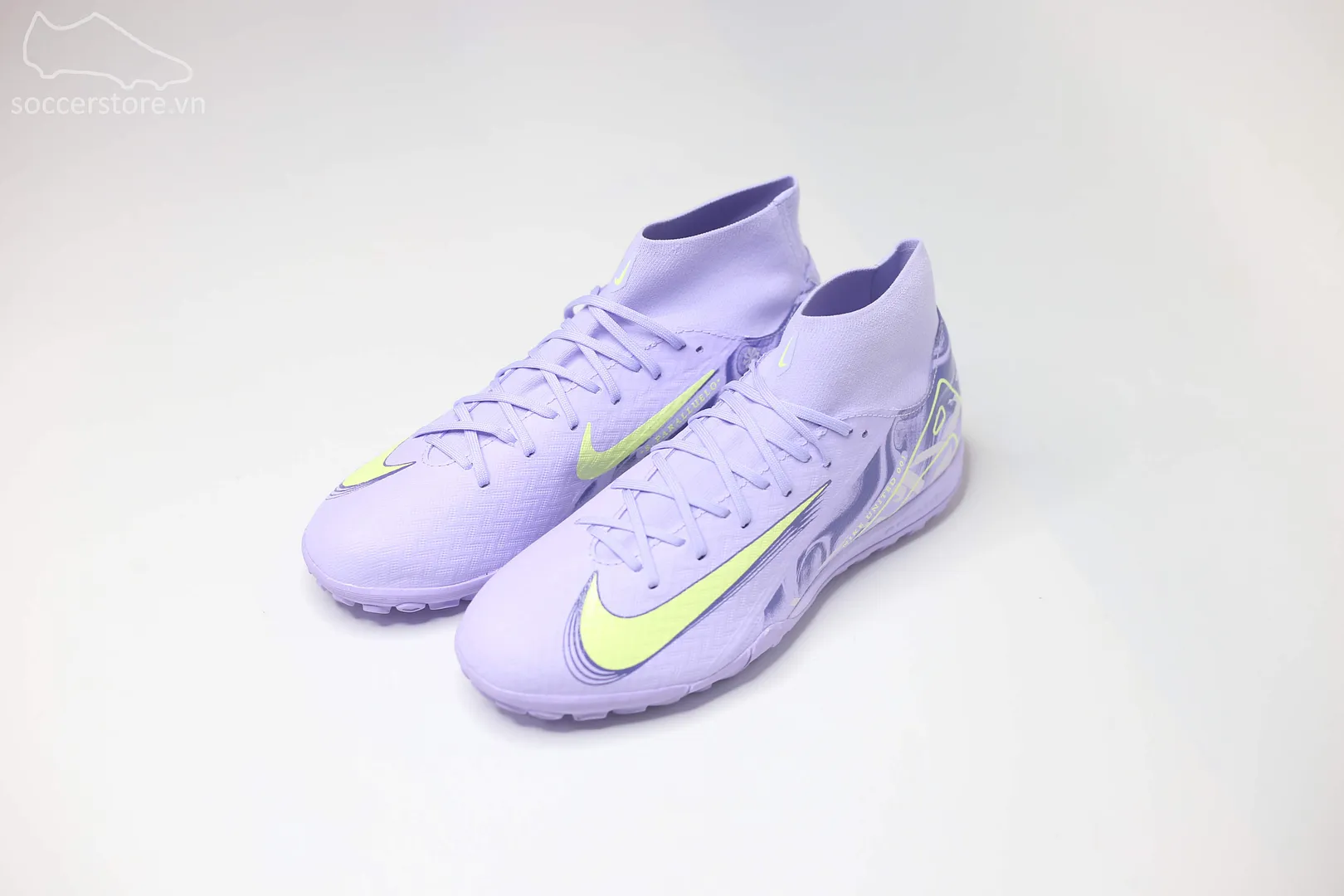 Nike Mercurial Superfly 10 Academy TF NU1 màu tím khoai môn HF1602-500