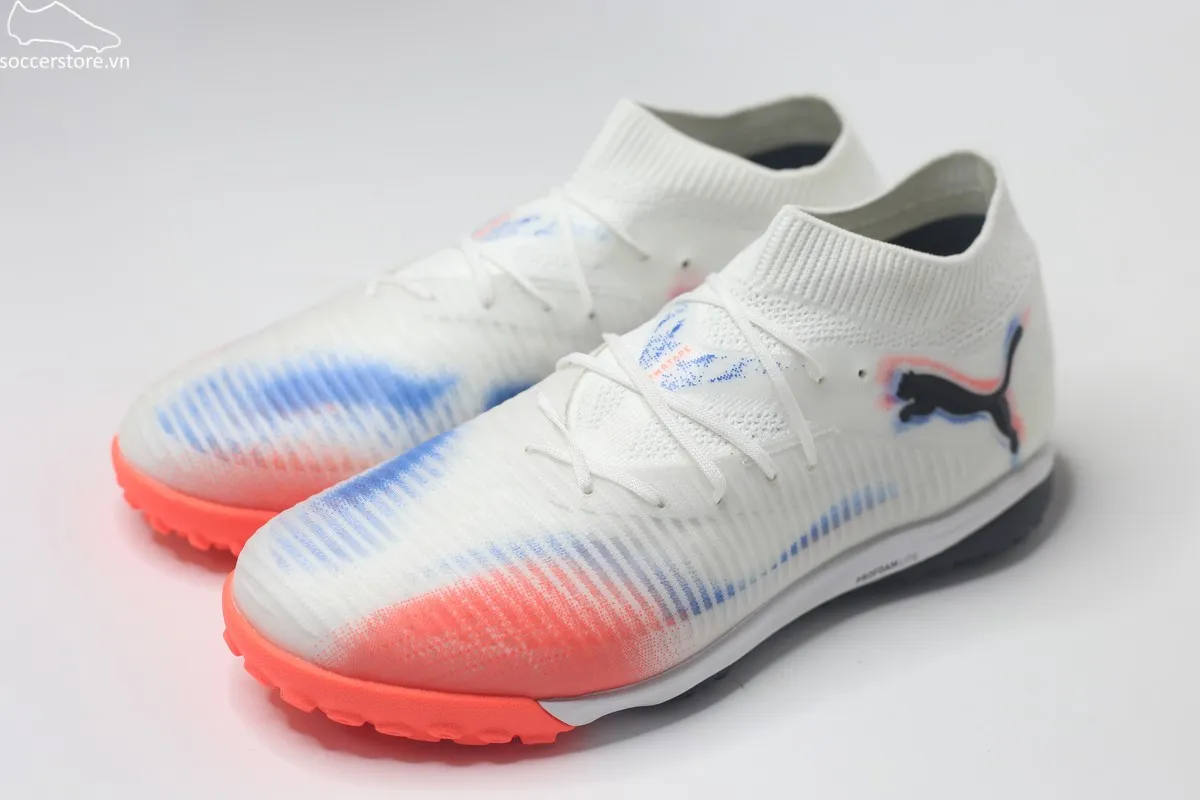 Puma Future 8 Pro Cage TF trắng mây 108592-01