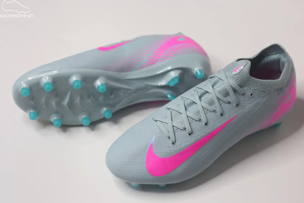 Nike Mercurial Vapor 16 Pro AG Air Zoom- Prism pack màu xám xanh FQ8684-301