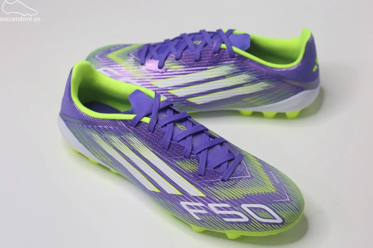 Adidas F50 League AG 2G/3G màu tím - Radiant Blaze- JH7740