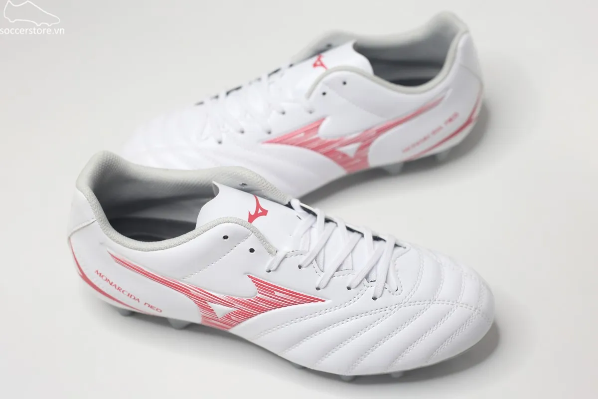 Mizuno Monarcida Neo 3 Select FG màu trắng đỏ P1GA242560