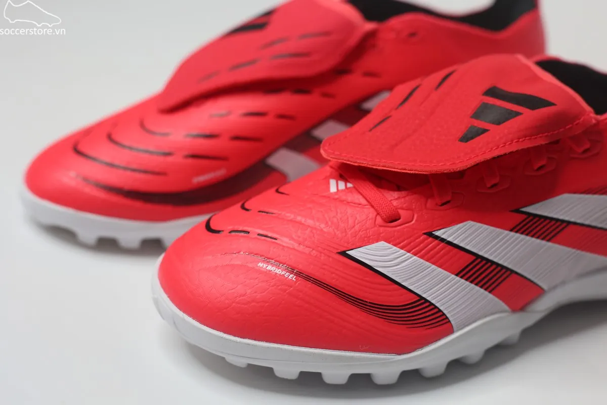 Adidas Predator League FT TF- Pure Victory màu đỏ trắng JS0384