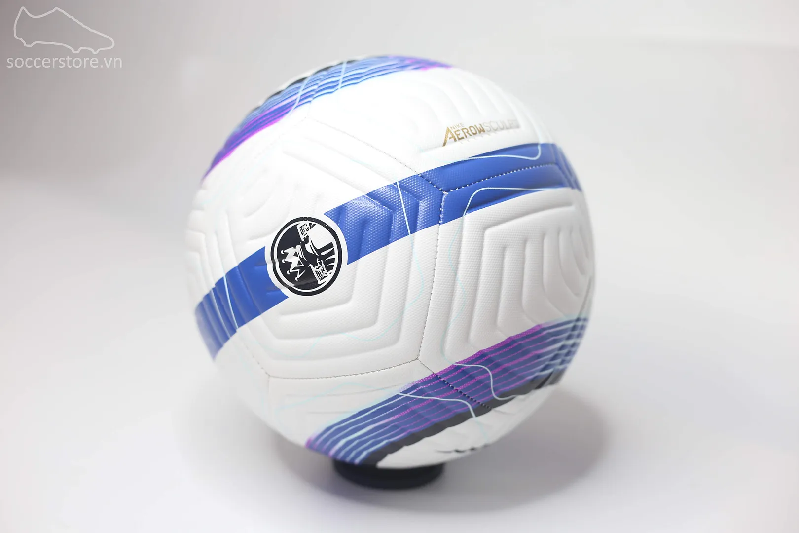 Quả bóng đá Nike Premier League Academy màu trắng xanh FZ2976-104