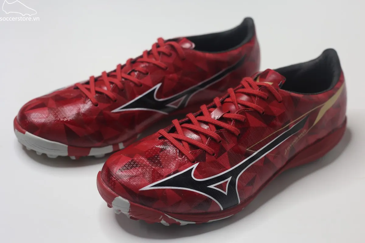 Mizuno Alpha α II Elite AS TF Red Ruby màu đỏ P1GD256260