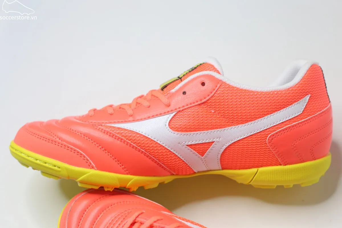 Mizuno Morelia MRL Sala Club TF màu đỏ cam Q1GB230380