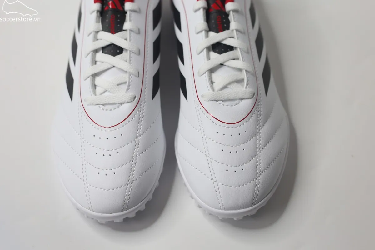 Adidas Goletto IX TF màu trắng đen đỏ IH0084