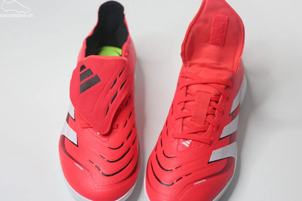 Adidas Predator League FT TF- Pure Victory màu đỏ trắng JS0384