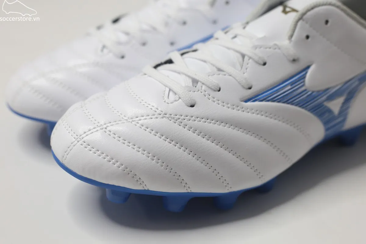 Mizuno Monarcida Neo 3 Select FG màu trắng xanh P1GA242525