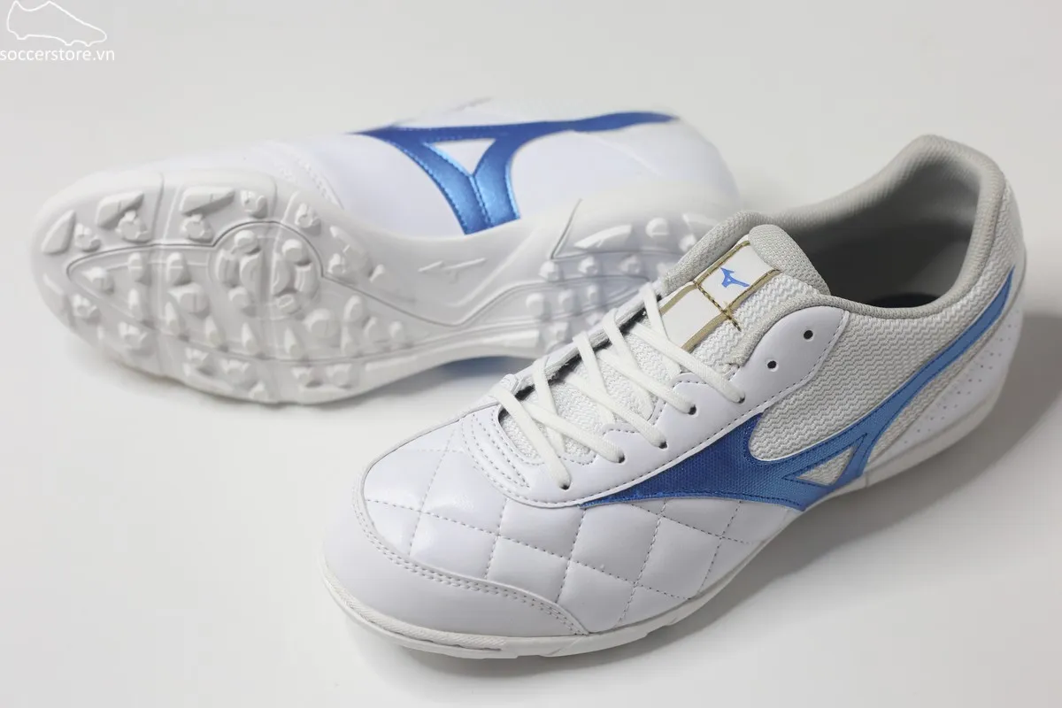 Mizuno Morelia Sala Club TF màu trắng xanh Q1GB241602
