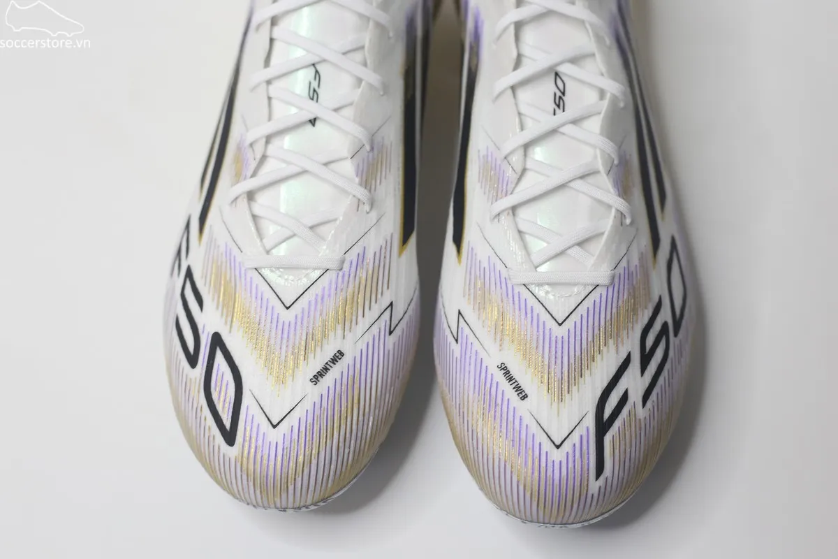 Adidas F50 Elite FG- Road To Glory pack màu trắng đồng JH7617