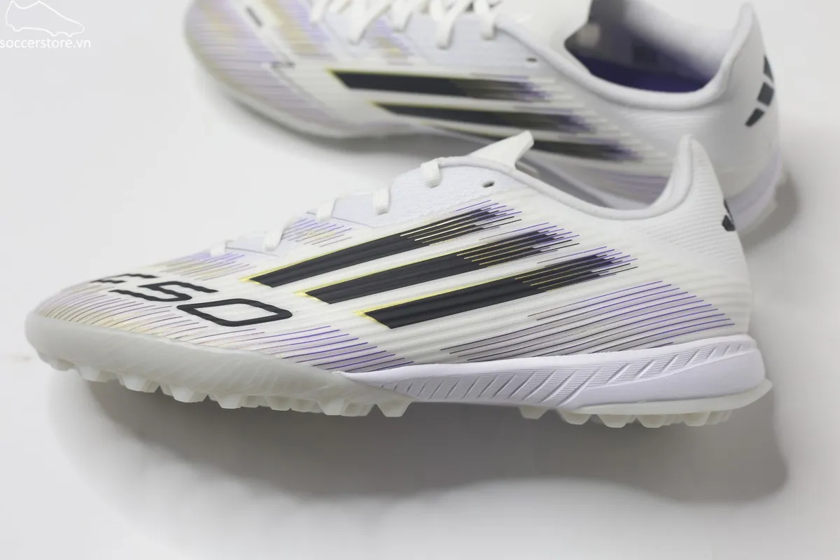 Adidas F50 League TF- Special Edition trắng đen JH7726