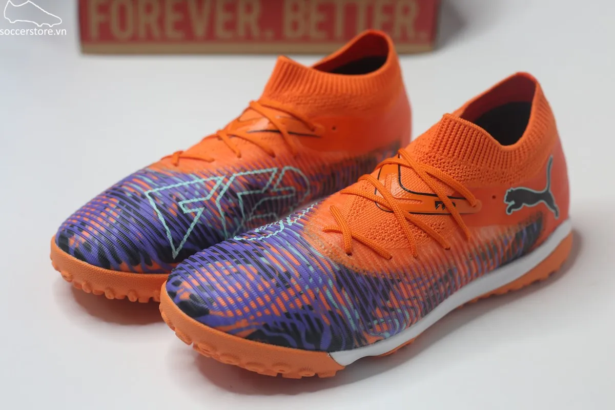 Puma Future 8 Match TF Creativity cam hồng 108433-01