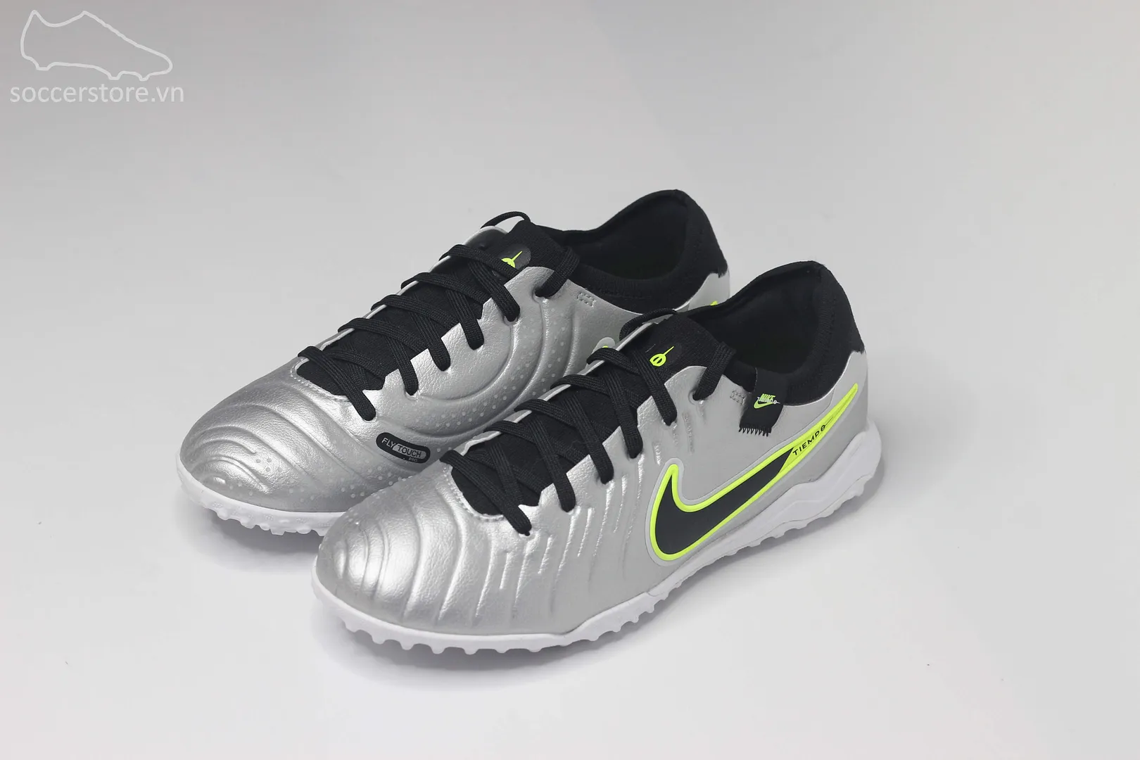 Nike Tiempo Legend 10 Pro TF Déjà Vu pack màu bạc DV4336-001