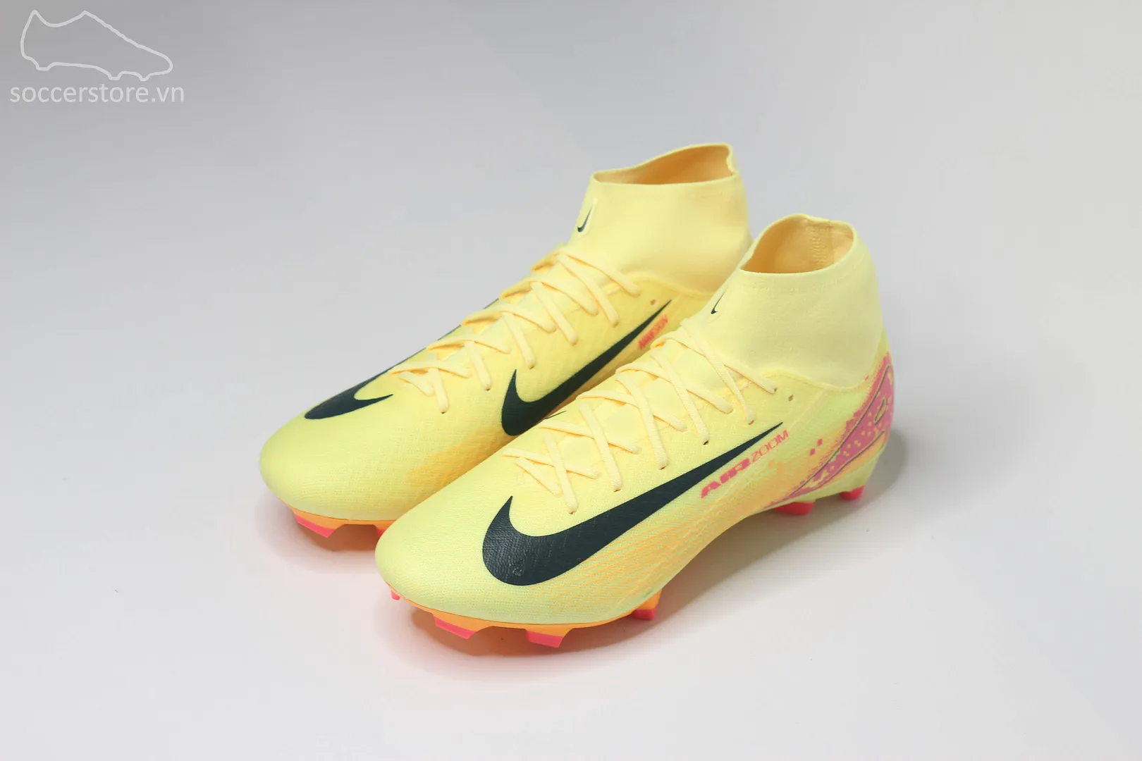 Nike Mercurial Superfly 10 Academy KM MG/FG Kylian Mbappe màu cam FQ8293-800