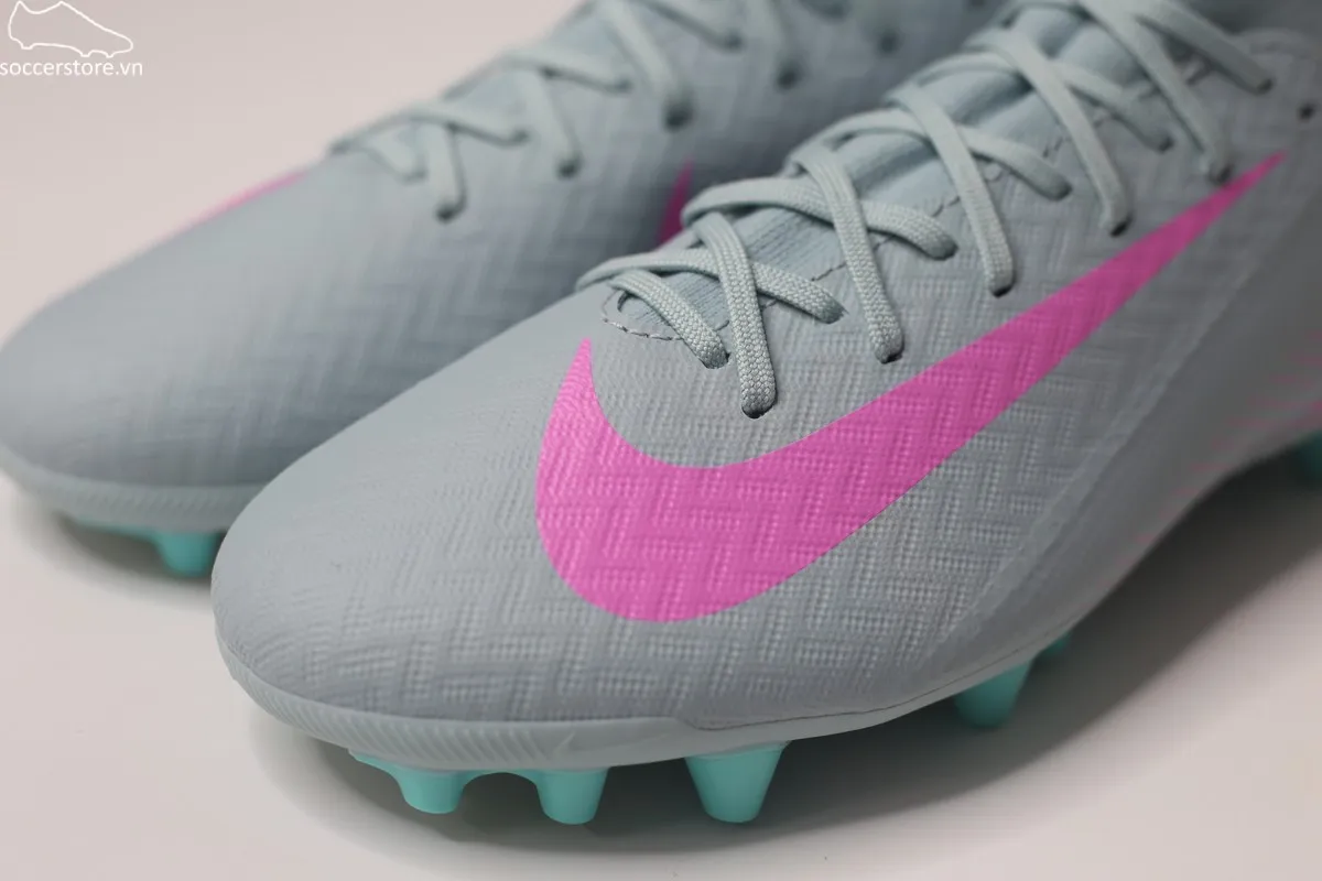 Nike Mercurial Superfly 10 Academy AG Air Zoom- Prism pack màu xanh xám FQ8329-301