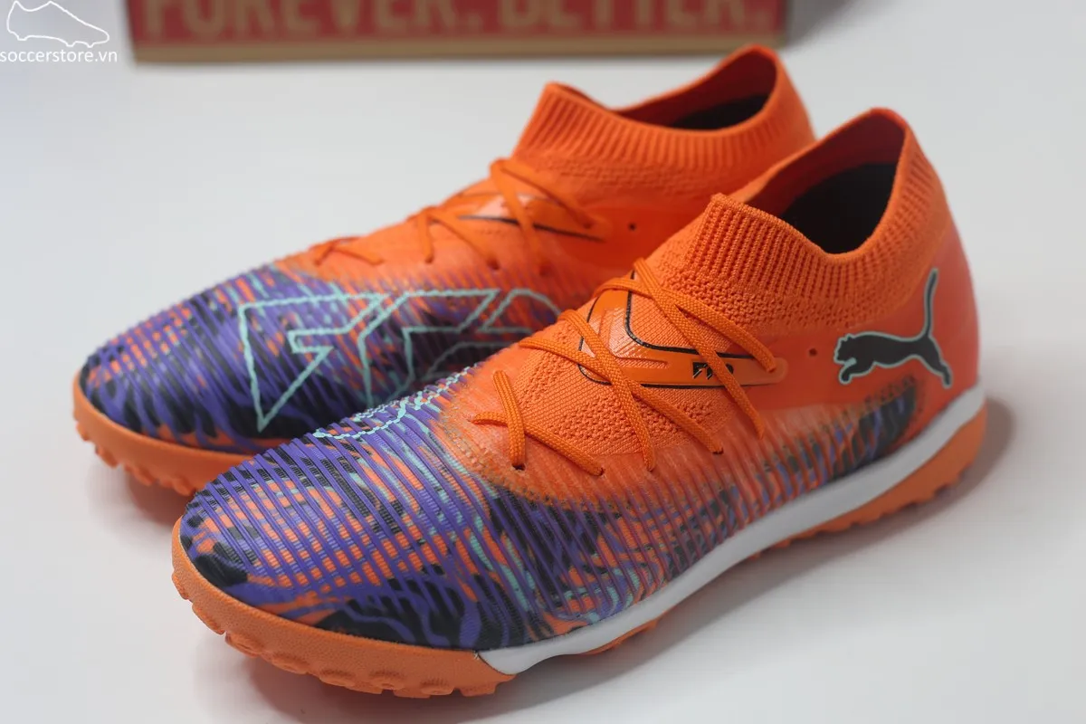 Puma Future 8 Match TF Creativity cam hồng 108433-01