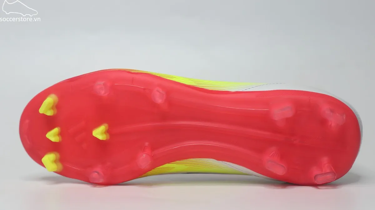 Adidas F50 League MG/ FG trắng đỏ IE1289