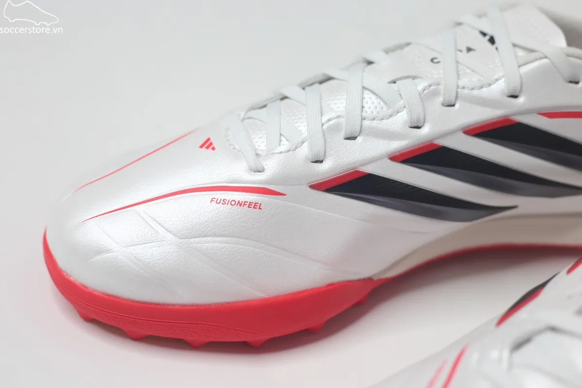 Adidas Copa Pure IV League TF trắng bạc Born For Goals JQ0477