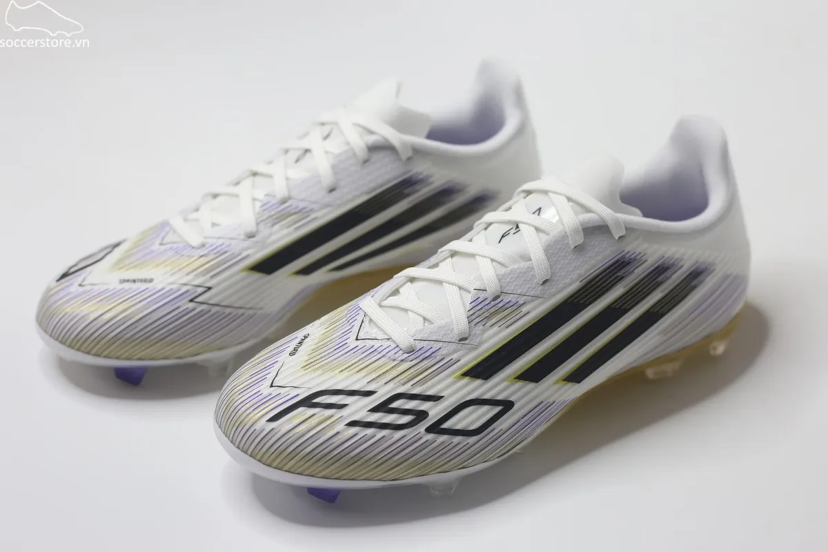 Adidas F50 League FG/MG- Road To Glory màu trắng đồng JI0005