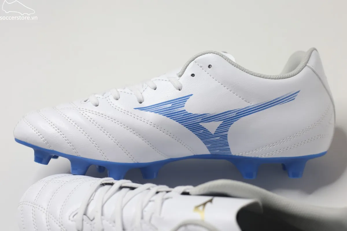 Mizuno Monarcida Neo 3 Select FG màu trắng xanh P1GA242525