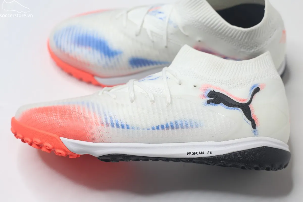 Puma Future 8 Pro Cage TF trắng mây 108592-01