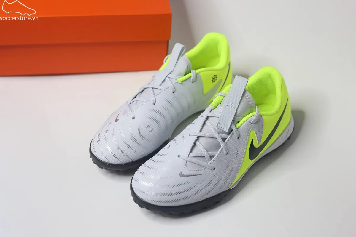 Nike Phantom GX 2 Academy TF Junior màu xám- vàng chuối FJ2608-003