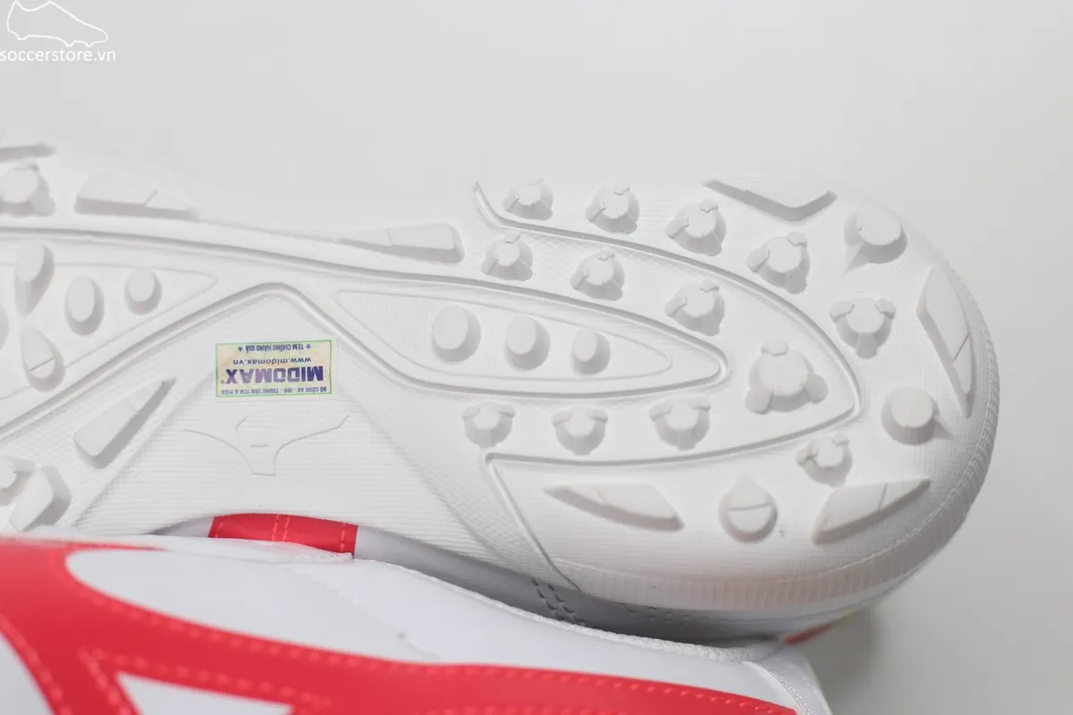 Mizuno Morelia 2 Club TF màu trắng đỏ xanh P1GD231664
