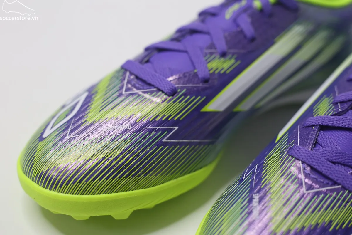 Adidas F50 League TF Jr màu tím Radiant Blaze - JI0000