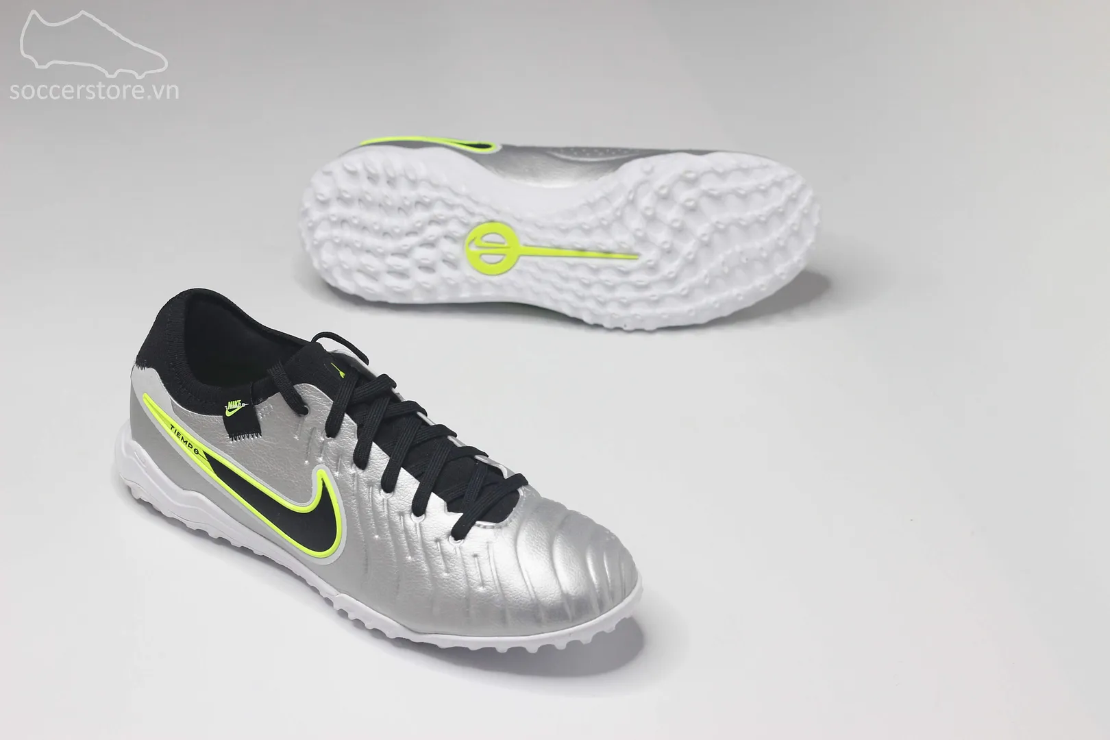 Nike Tiempo Legend 10 Pro TF Déjà Vu pack màu bạc DV4336-001
