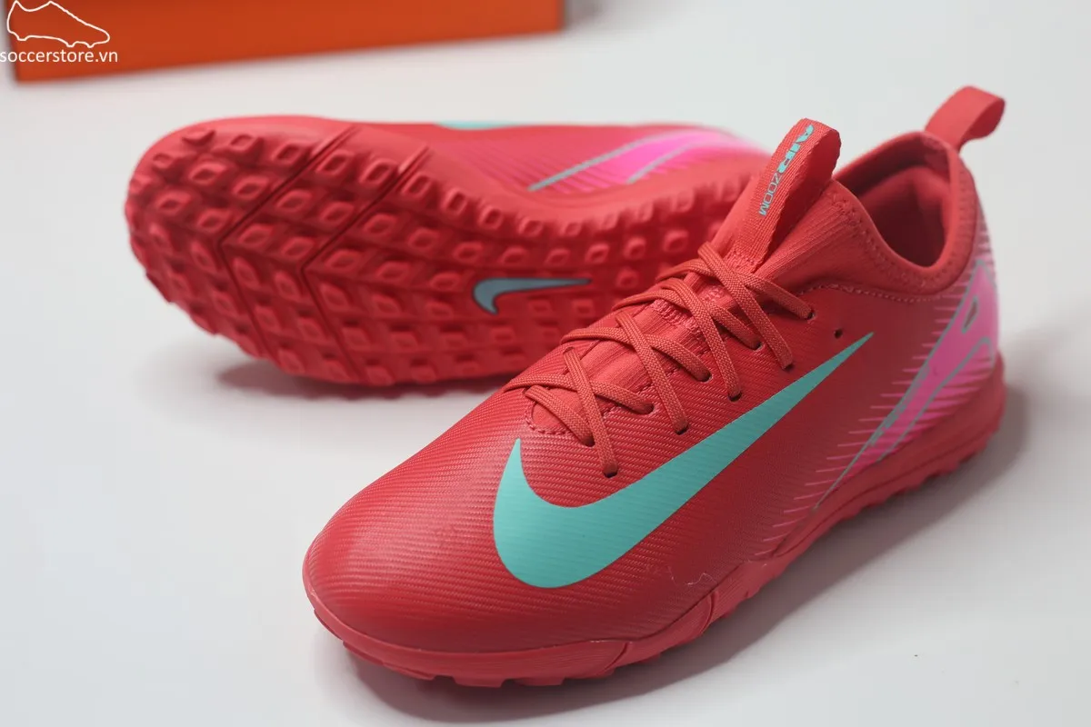 Nike Mercurial Vapor 16 Academy TF Jr đỏ than hồng FQ8284-800