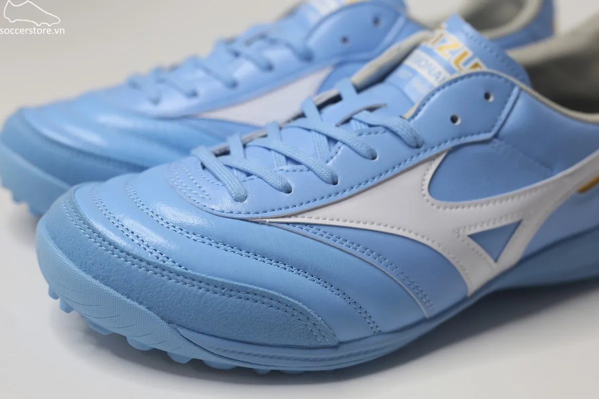 Mizuno Morelia Sala Elite AS TF Unity Sky- Sky Blue/ White Q1GB261225