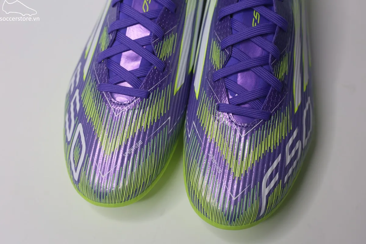 Adidas F50 League AG 2G/3G màu tím - Radiant Blaze- JH7740