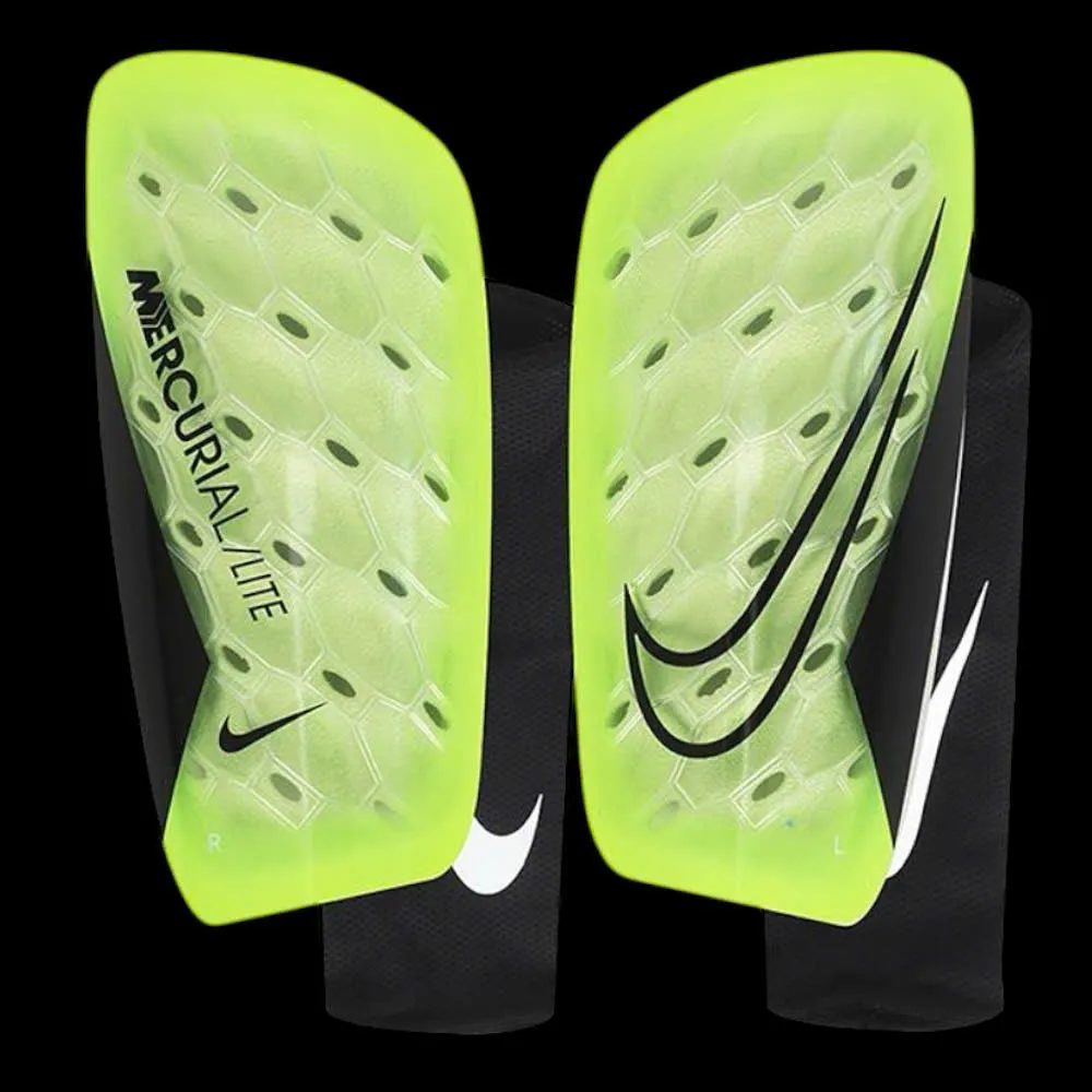 Bọc ống đồng Nike Mercurial Lite Shinguard màu xanh chuối DN3611-70