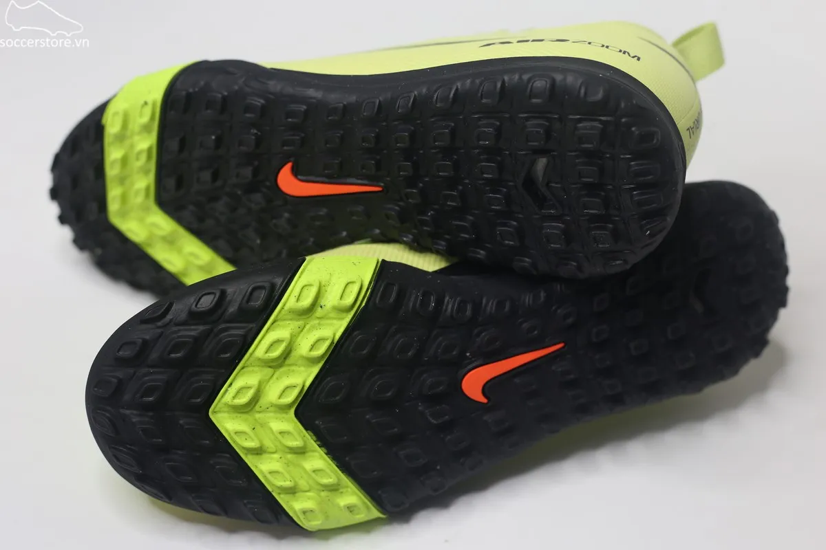 Nike Mercurial Vapor 16 Academy TF Jr lá chanh - Max Voltage - FQ8284-300