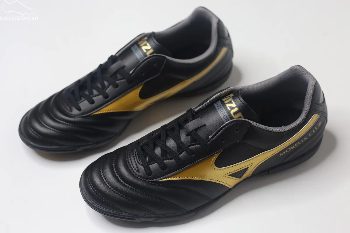 Mizuno Morelia 2 Club TF đen đồng P1GD231650