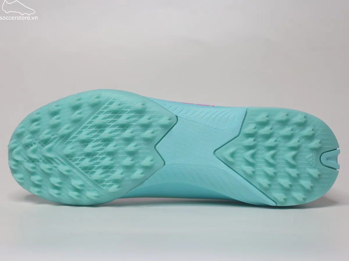 Adidas F50 League TF Messi Jr xanh ngọc JQ0944